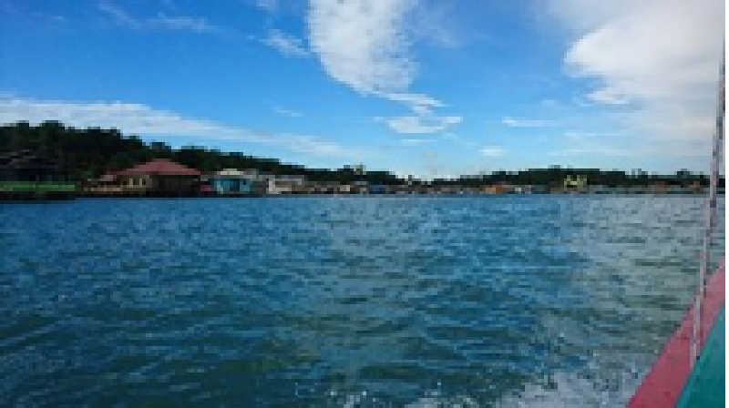 Salah satu destinasi wisata di kota Tanjung Pinang, Pulau Penyengat, Sabtu (22/7) dipadati ratusan wisatawan dan masyarakat.