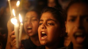 Konflik Berlanjut, Seribu Lilin Menyala di Al-Aqsa
