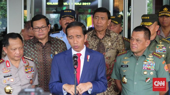 Presiden Joko Widodo menilai, pembiaran inflasi akan berdampak langsung kepada kesejahteraan masyarakat.