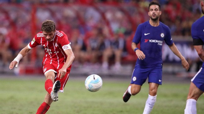 Chelsea mendapat hasil buruk pada laga pramusim International Champions Cup (ICC) di Singapura. The Blues ditekuk Bayern Munich 2-3.