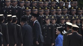 Jokowi Minta Lulusan Akademi TNI dan Polri Jaga Intergitas
