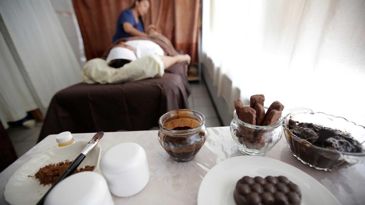 'Siraman' Spa Cokelat untuk Kulit Mulus dan Awet Muda