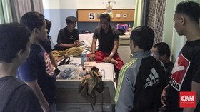 Boboy 'Jakmania' Berduka Atas Meninggalnya Ricko 'Bobotoh'