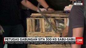 Penyelundupan 300 Kg Sabu-Sabu