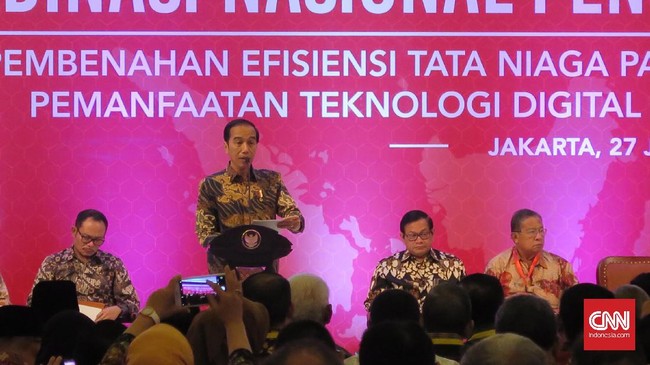 Jokowi menyebut bahwa inovasi-inovasi baru dan terobosan biasanya lahir dari usaha rintisan, yang notabene membutuhkan biaya cukup besar.