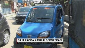 Bajaj Qute Mulai Beroperasi di Jakarta Utara