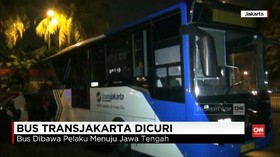 VIDEO: Bus Transjakarta Dibawa Kabur ke Pekalongan