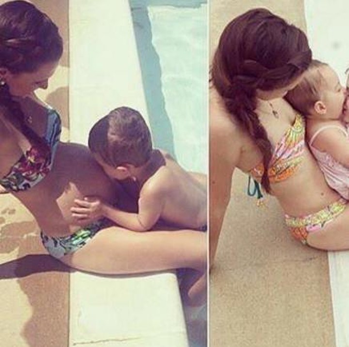 <div>Waktu kakak mencium adiknya yang masih di dalam perut. Kemudian, kakak mencium adiknya yang udah lahir, nih. (Foto: Instagram /@inspirepregnancy via @pregnancygram_)</div><div> </div>