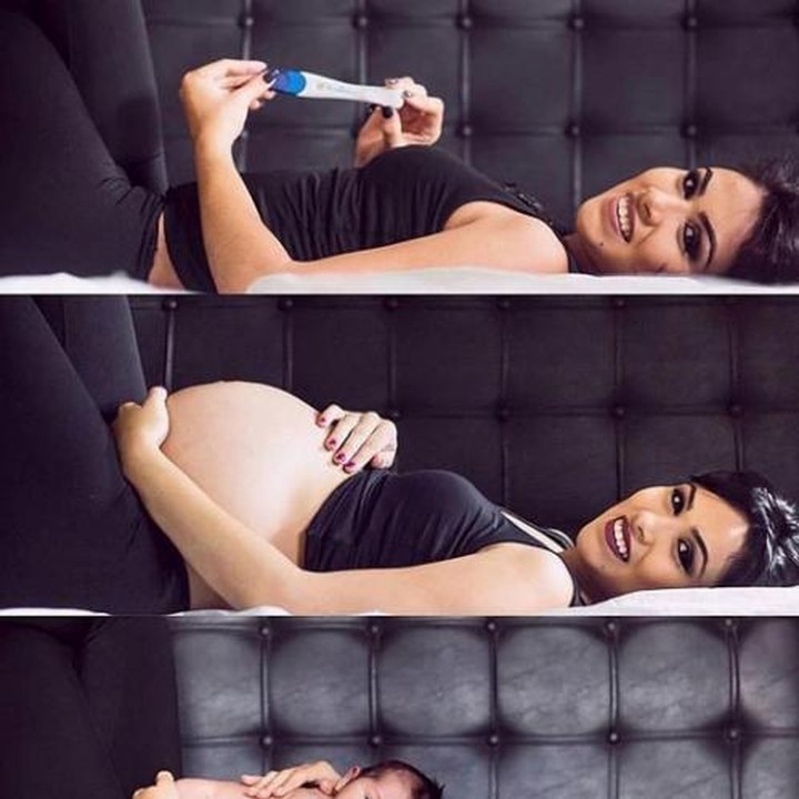 <div>Bunda yang satu ini nunjukkin 'perjalanannya' dari mulai tahu positif hamil sampai akhirnya si kecil lahir. Lucu ya! (Foto: Instagram /@40weekspregnant via @pregnancygram_)</div><div> </div>