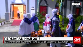 Persiapan Pemberangkatan Kloter I Haji 2017