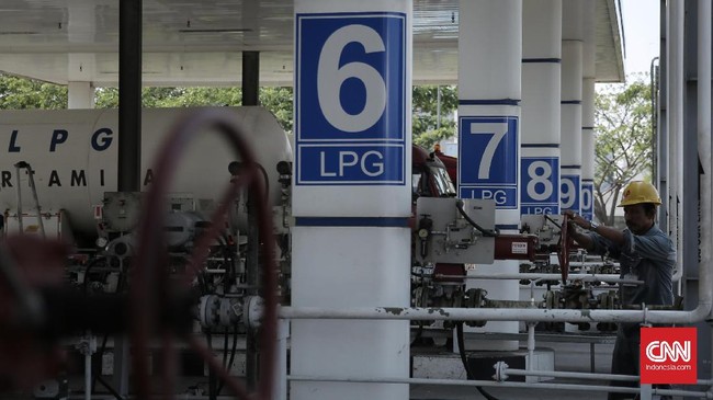 Kementerian Perindustrian menyorot impor LPG RI menembus US$2,5 miliar dan memasok 75 persen kebutuhan konsumsi LPG dalam negeri.