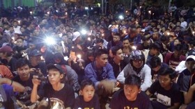 Rintisan Cahaya Perdamaian Jakmania-Bobotoh di Bekasi
