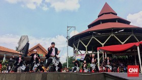 Hadiri Lebaran Betawi, Jokowi Ingatkan Ancaman Budaya Asing