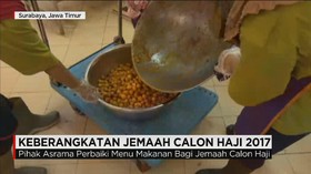 Jelang Keberangkatan Jemaah Calon Haji 2017 Asrama Sukolilo