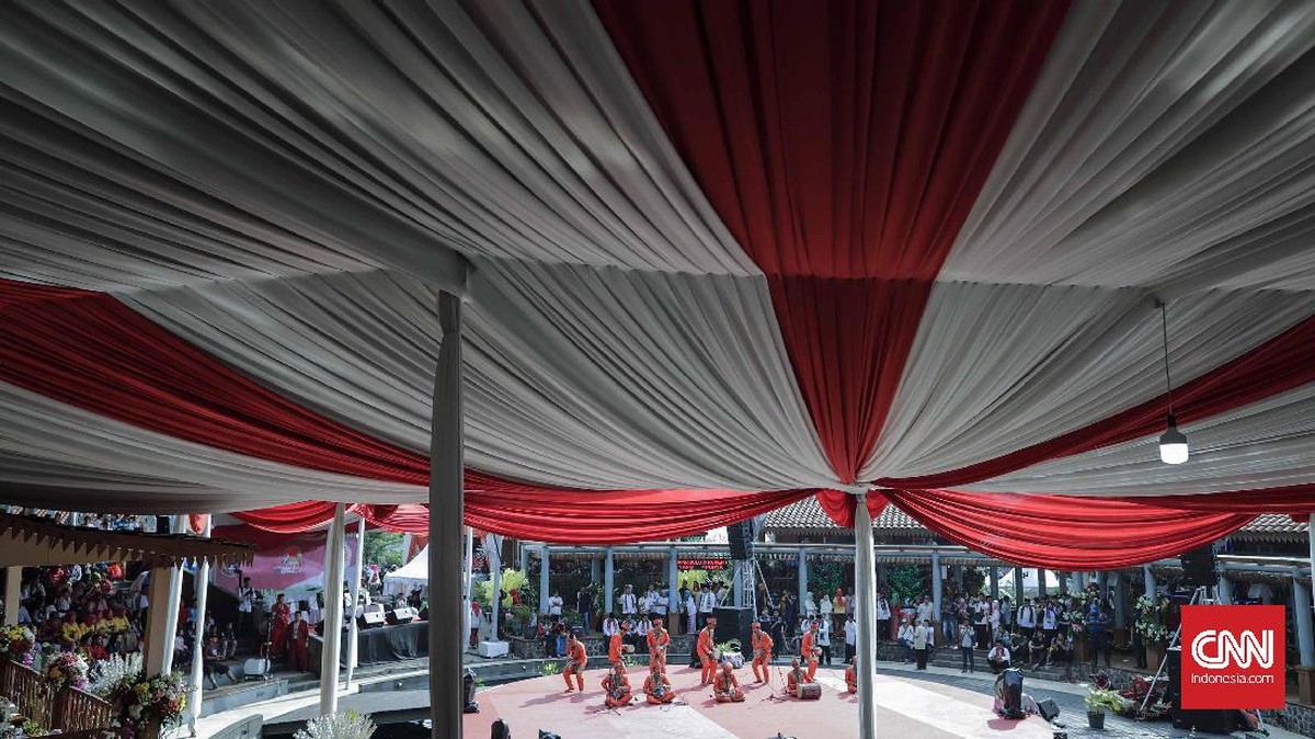 Rame-rame Lebaran Betawi di Setu Babakan