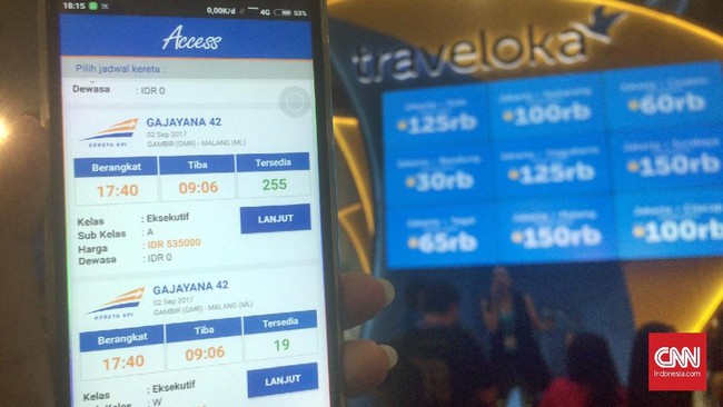 Sempat Gangguan, Layanan Pesan Tiket KAI Kembali Normal KAI mengatakan layanan pemesanan tiket kereta melalui aplikasi, website hingga loket stasiun sudah kembali normal setelah sempat mengalami gangguan.
