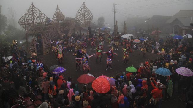 Setiap tahun Festival Lima Gunung diselenggarakan di tempat yang berbeda.