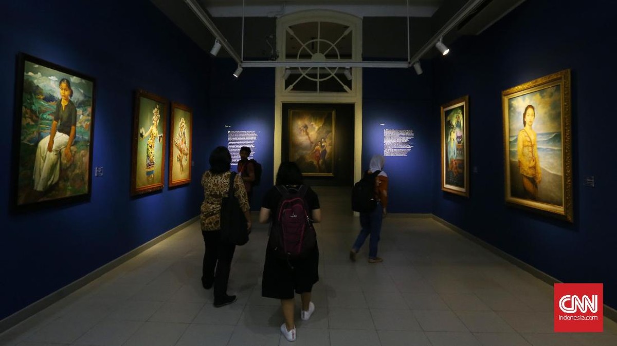 FOTO: Melihat Indonesia dari Lukisan Koleksi Istana Presiden