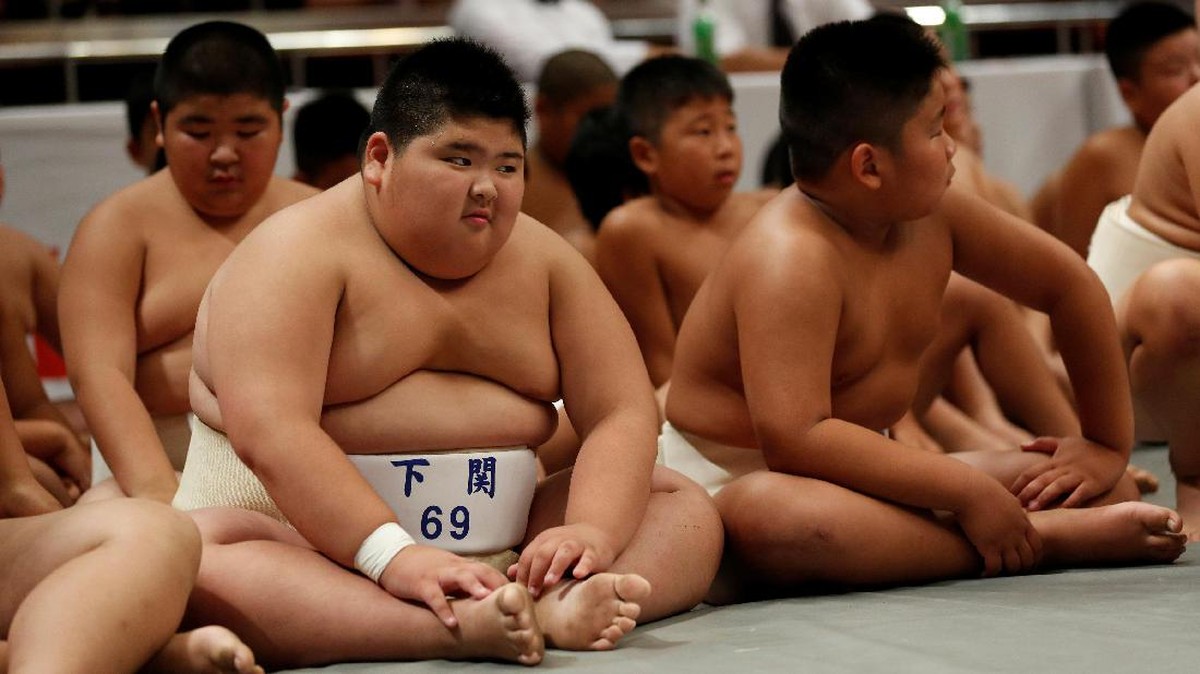FOTO: Terpincut Sumo Sejak Usia Dini