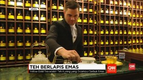 Teh Berlapis Emas Dihargai Jutaan Rupiah