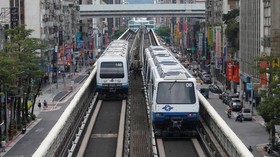 Saat MRT Taiwan Disulap Jadi 'Lapangan' Olahraga