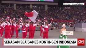 Model Baru Seragam Indonesia di Sea Games 2017
