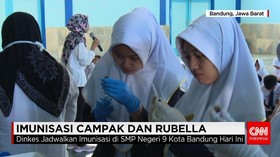 Kementerian Kesehatan Gelar Imunisasi Massal Campak Rubella