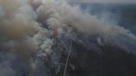 Nepal Alami Kebakaran Lahan Terburuk, Himalaya Tertutup Asap