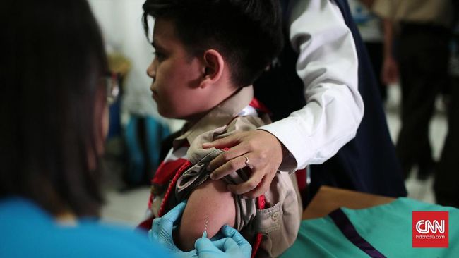 Imunisasi MR Tahap Kedua Sasar Anak-anak di Luar Pulau Jawa