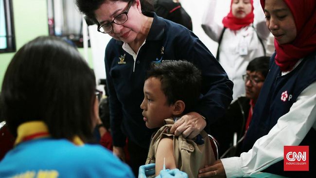 Data Kementerian Kesehatan tahun 2010-2017 mencatat sejumlah 27.834 kasus campak Jerman dilaporkan terjadi dan bisa dicegah dengan vaksin Measles Rubella.