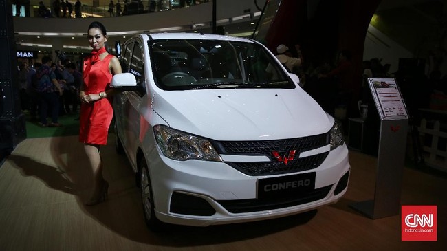 Wuling mengaku tidak mematok target khusus untuk penjualan Confero yang dipamerkan di ajang GIIAS 2017.