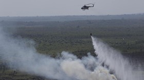 Cuaca Buruk, Pencarian Helikopter MI-17 Dihentikan Sementara