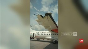 Lion Air dan Wings Bersenggolan di Bandara Kualanamu