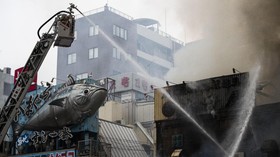 Pasar Ikan Terbesar di Tokyo Hangus Dilalap Api