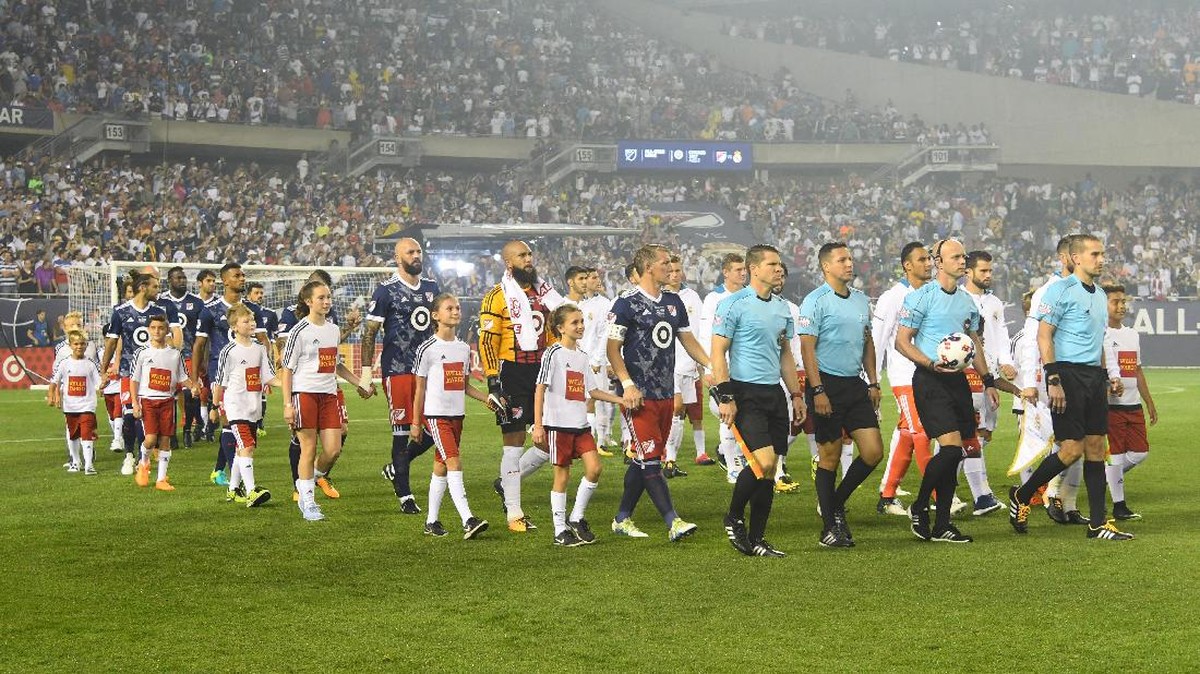 FOTO: Real Madrid Tundukkan MLS All-Star