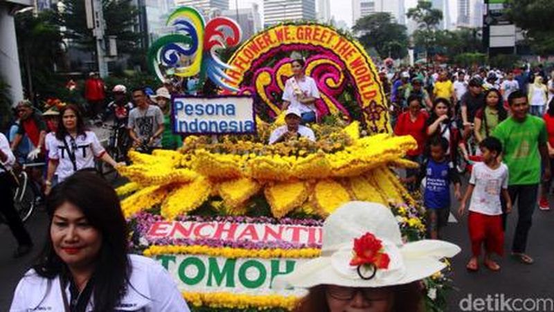 Tomohon International Flower Festival (TIFF) 2017 siap digelar pada 7-12 Agustus 2017 di Kota Bunga Tomohon, Sulawesi Utara.