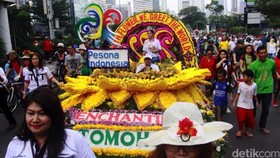 Makin Banyak Bunga di Tomohon International Flower Festival