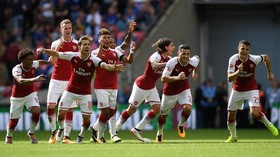FOTO: Sejarah Tercipta di Arsenal vs Chelsea