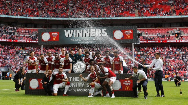 FOTO: Sejarah Tercipta di Arsenal vs Chelsea