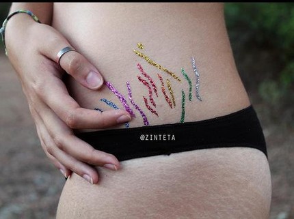 Foto: Ketika Stretch Mark Para Bunda Terlihat Indah dan 'Cantik'
