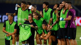 FOTO: Jelang Laga Panas Real Madrid Vs Man United