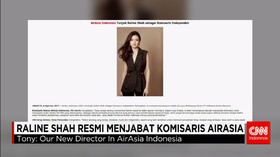 Raline Shah: Saya Semangat Gabung Keluarga Besar AirAsia