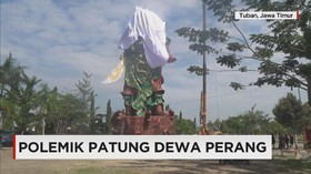 Tuai Kecaman, Patung Dewa Perang Cina di Tuban Ditutup Kain