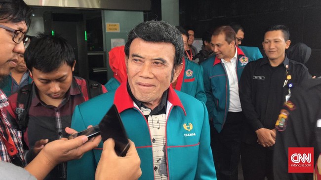 Rhoma Irama berharap partainya dapat lolos verifikasi Komisi Pemilihan Umum dan mengikuti Pemilu 2019.