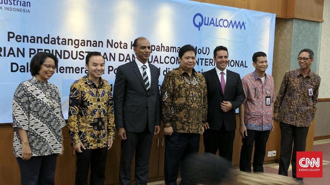 Kementerian Perindustrian menggandeng Qualcomm untuk mengembangkan sistem pendeteksi penyebaran ponsel ilegal di Indonesia.