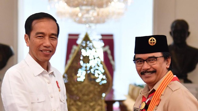 Pembukaan perhelatan 5 tahunan Pramuka Penegak Pandega ini bersamaan dengan peringatan Hari Pramuka.