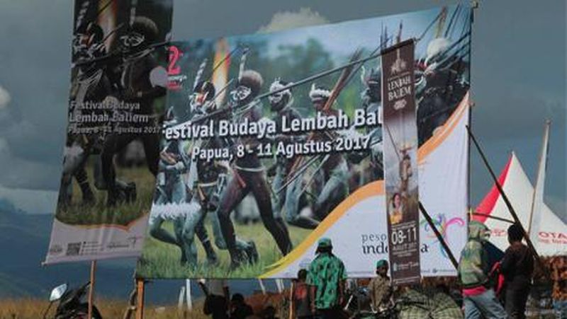 Festival Budaya Lembah Baliem (FBLB) berhasil memecahkan dua rekor.