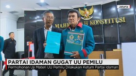 Partai Idaman Daftarkan Uji Materi UU Pemilu ke MK