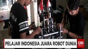 Pelajar Indonesia Juara Robot Dunia