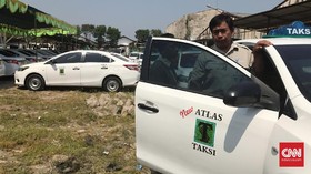 Pasar Tergerus, Taksi Asal Semarang Gabung ke Grab